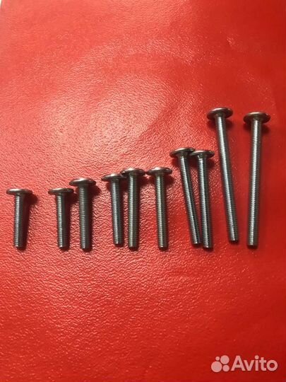 Винт мебельный с плоск. головкой 6х100, 6х50, 6х30