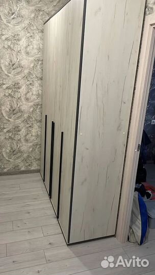 Шкаф крафт белый/графит 1.6м с доставкой