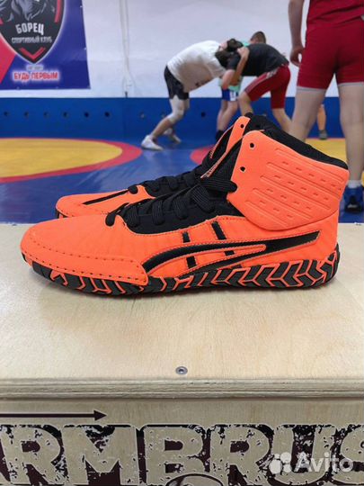 Борцовки asics aggressor orange