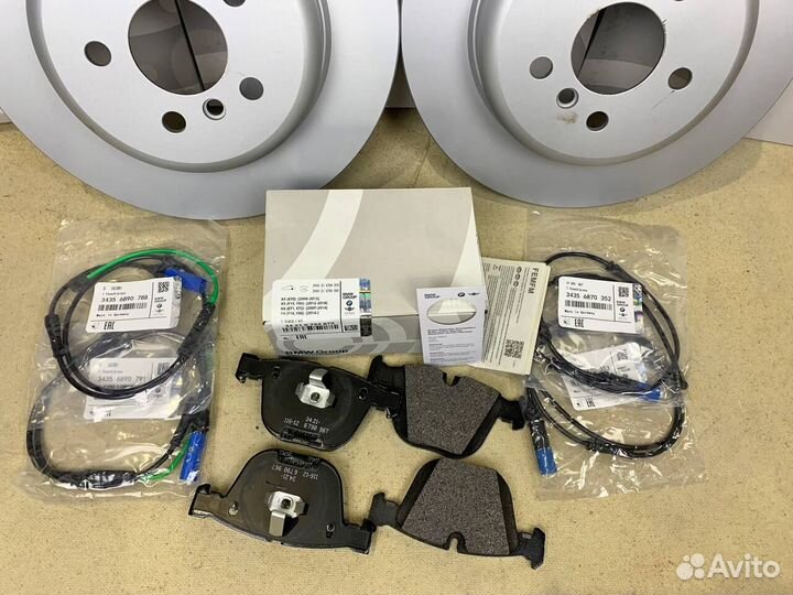 Спортивные колодки задние BMW 34216768471