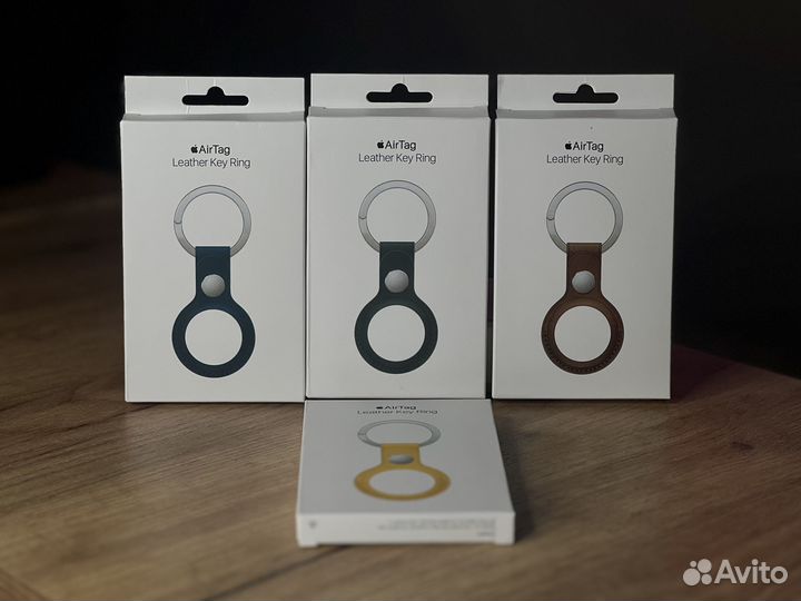 Leather Key Ring For AirTag