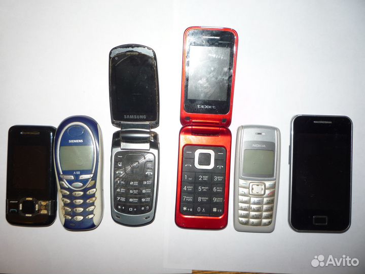 Телефоны на запчасти или под восстановление