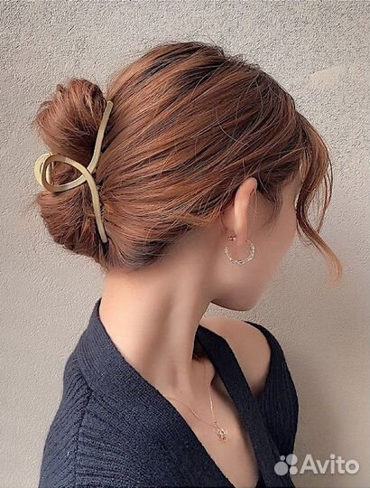 Заколка для волос краб