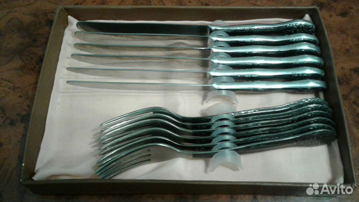 Набор столовых приборов СССР 12 шт