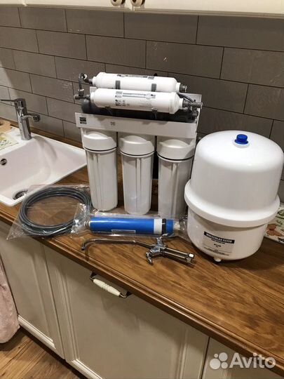 Обратный осмос 6-ти ступенчатый/ Фильтр под мойку