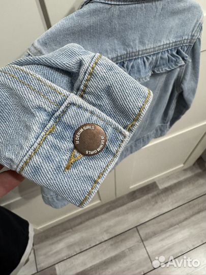 Джинсовая куртка mango kids