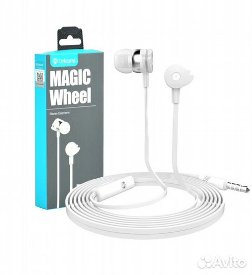 Наушники Celebrat D1 white