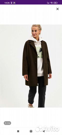 Пальто женское оверсайз