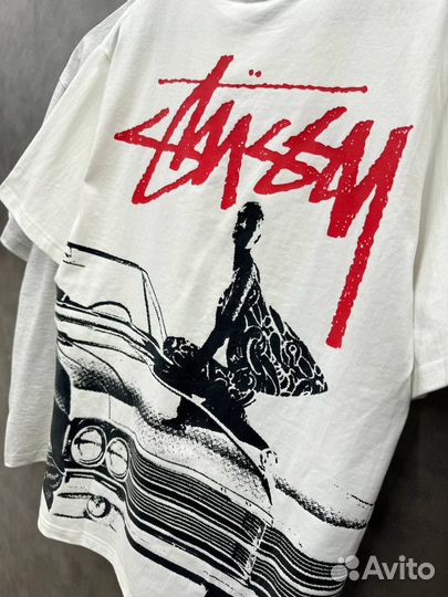 Стильные оверсайз футболки Stussy(хит2024)