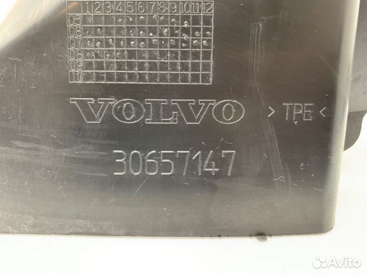 Воздуховод радиатора верхний Volvo C30 C70 V50 S40