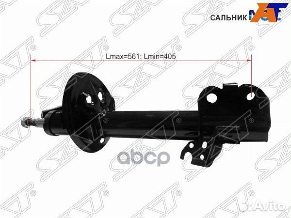 Стойка передняя toyota nadia SU 99-03 LH ST-485