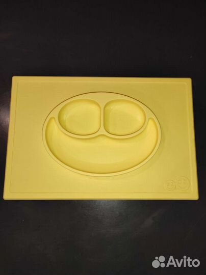 Посуда детская силикон на присоске и с делениями