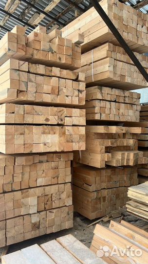 Доска обрезная 40х100х6000мм от производителя