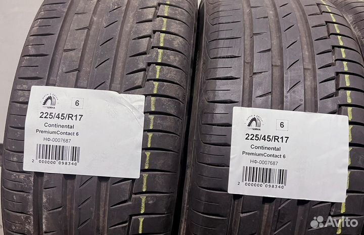Continental PremiumContact 6 225/45 R17 94Y