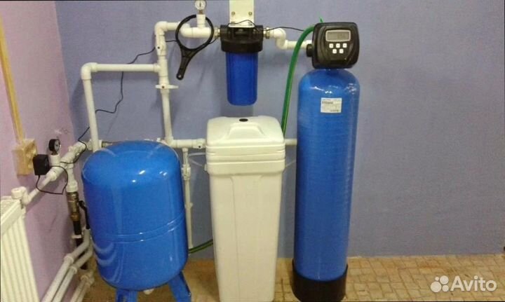 Система фильтрации воды для больших объемов