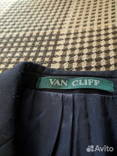 Пиджак для мальчика синий Van Cliff