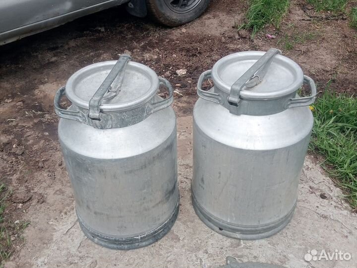 Фляга алюминиевая бу 40л