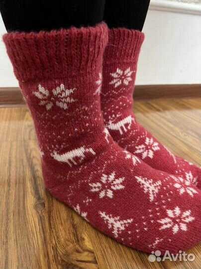 Шерстяные носки женские