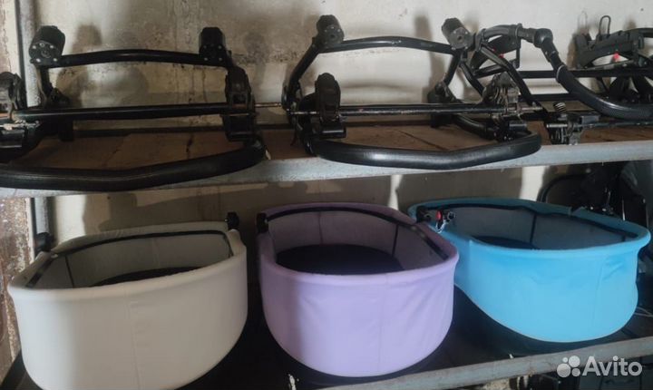 Коляска в разбор Зиппи и от нее текстиль