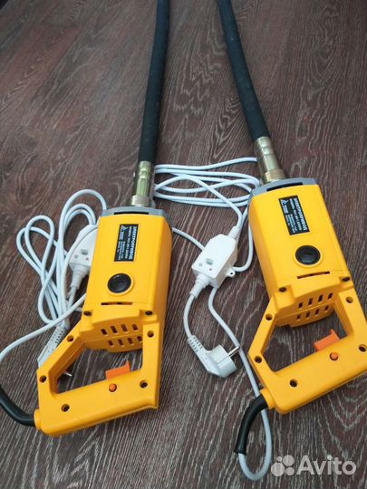 Вибратор глубинный для бетона в аренду