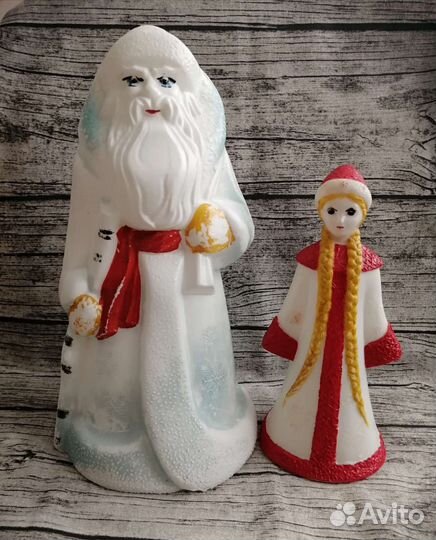 Пара Дед мороз снегурочка СССР
