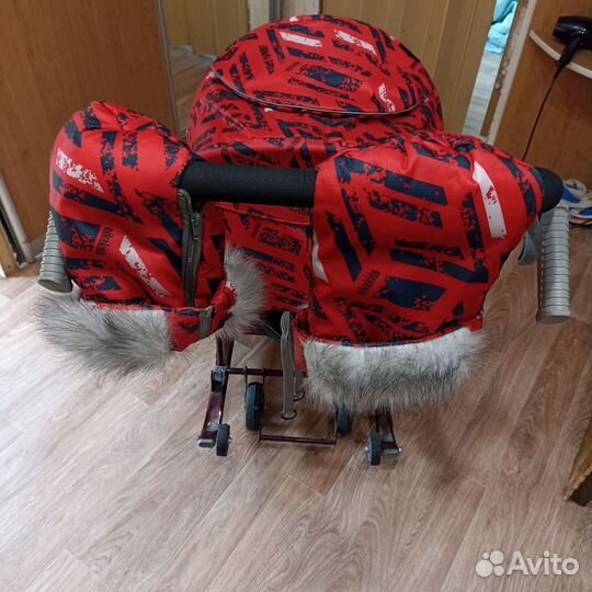 Детские санки коляска