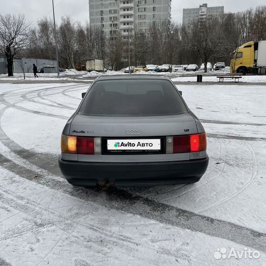 Audi 80 1.8 МТ, 1990, 520 000 км