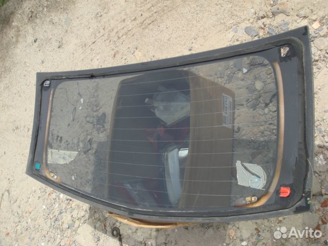 Стекло заднее в крышку с обогревом Subaru R2 03-10