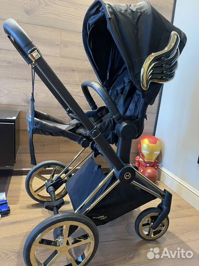 Коляска 3 в 1 Cybex Priam Jeremy Scott Wings