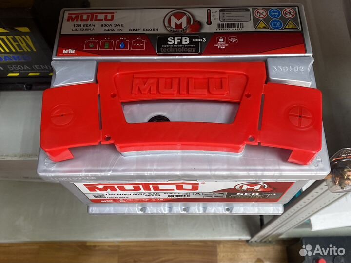 Аккумулятор Форд Фокус 3 Mutlu 60 Ач