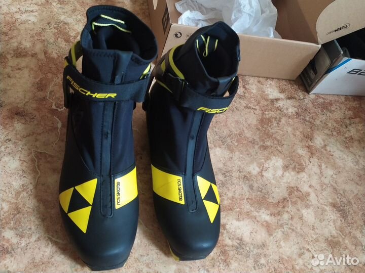 Лыжные ботинки fischer 46