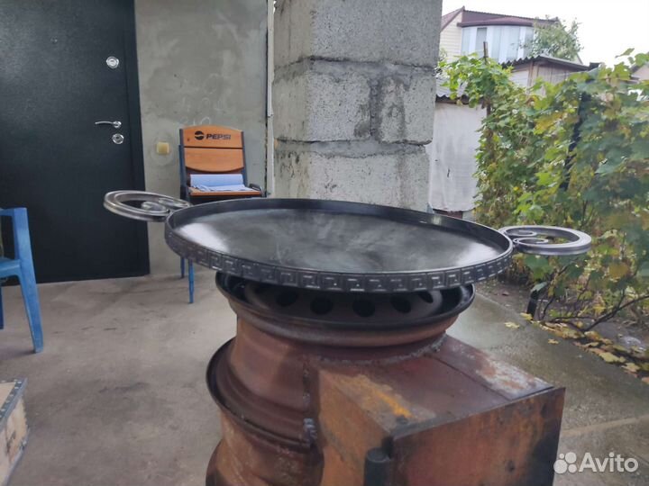 Сковорода из диска бороны