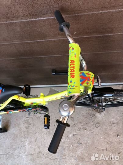 Новый складной детский велосипед altair 20