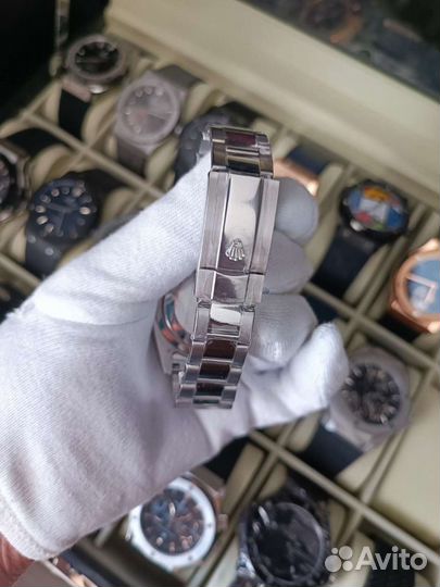 Часы Rolex silver lux