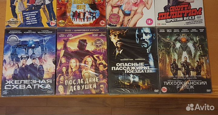 Набор лицензионных фильмов на DVD