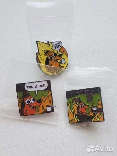 Значки на одежду