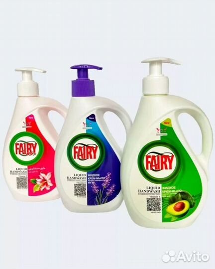Жидкое крем мыло Fairy
