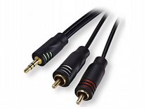 Кабель 3.5st -2RCA 5.0 м Logan EL (103-0500)