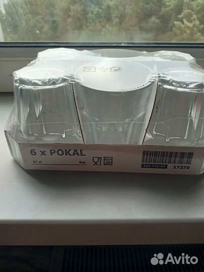 Бокалы Икеа