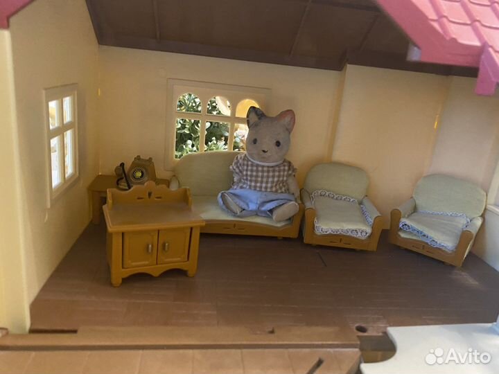 Sylvanian Families Большой дом со светом