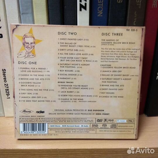2 sacd + DVD Elton John