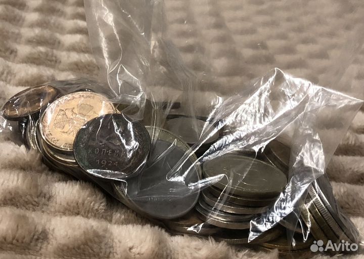 100 монет СССР, России, США, ри, и не только