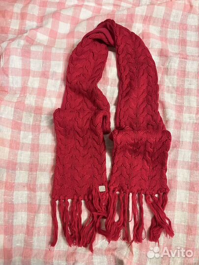 Комплект шапка, шарф, варежки