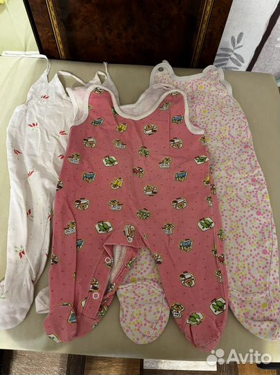 Вещи на девочку 0-3 месяца