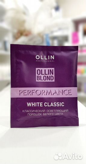 Ollin blond performance белый 30 гр