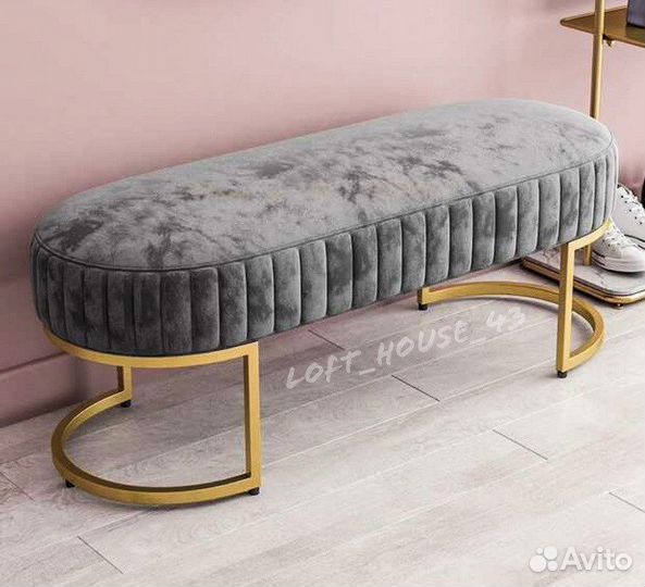 Банкетка пуфик обувница
