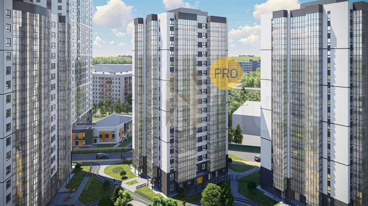 Квартира-студия, 28,1 м², 5/24 эт.