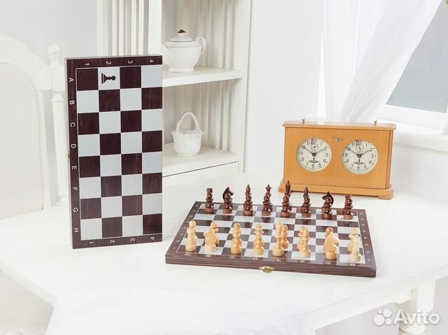 Шахматы деревянные Классика 40х40 см