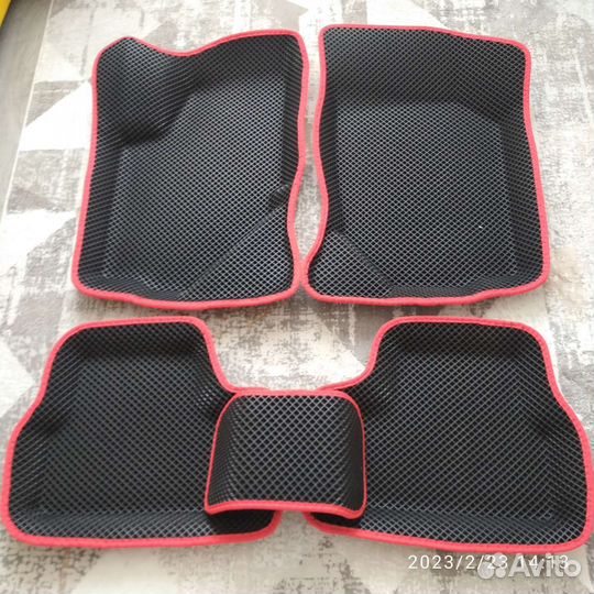Коврики Эва ева eva 3d с бортами Ваз Лада
