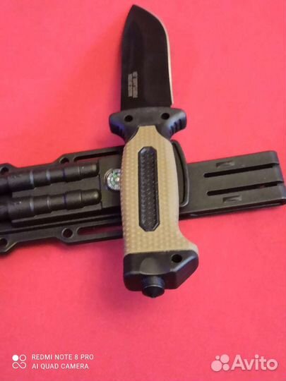 Нож походный, выживания, точилки, огниво, компас